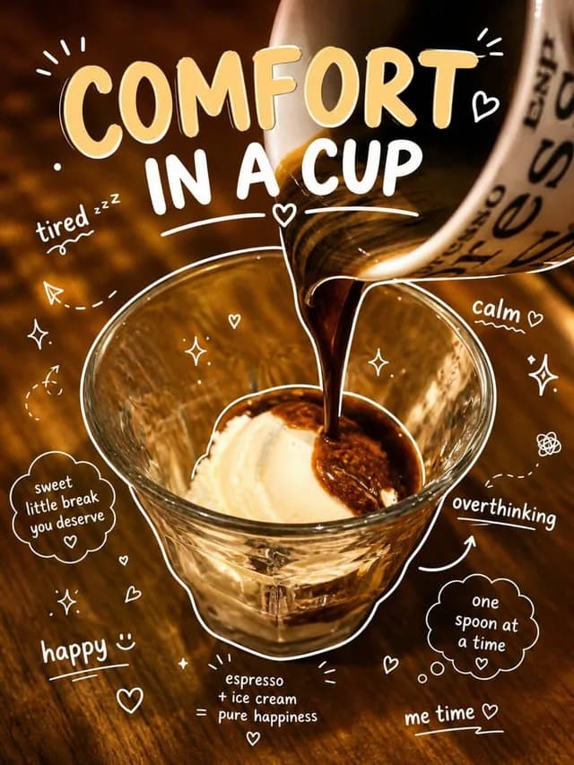 Affogato Dessert Photography preview image 1
