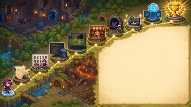 Pixel Art Game Development Roadmap preview image 1