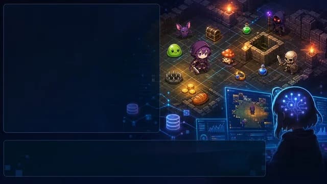 AI Fantasy Dungeon UI Header preview image 1