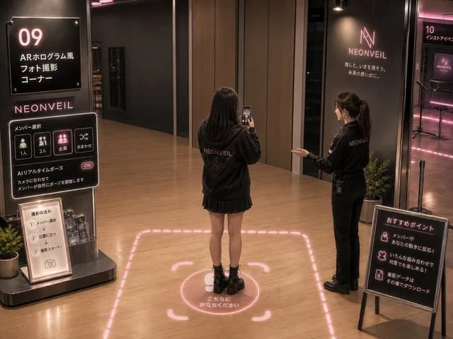 NEONVEIL AR Photo Zone preview image 1