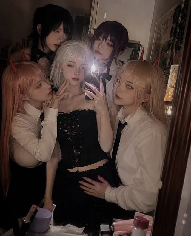 Anime Cosplay Mirror Selfie preview image 1