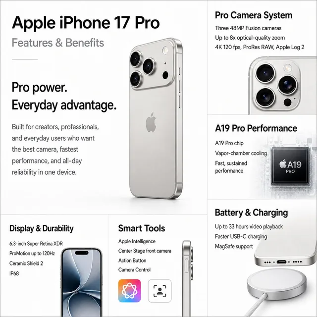 Apple iPhone Pro Feature Board preview image 1