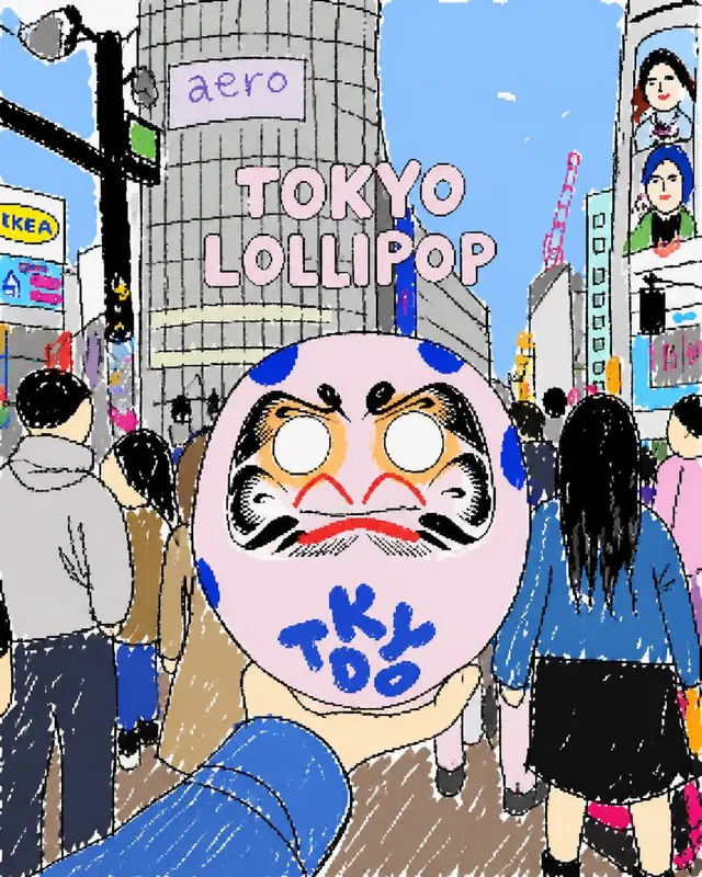 Tokyo Lollipop Street Sketch preview image 1