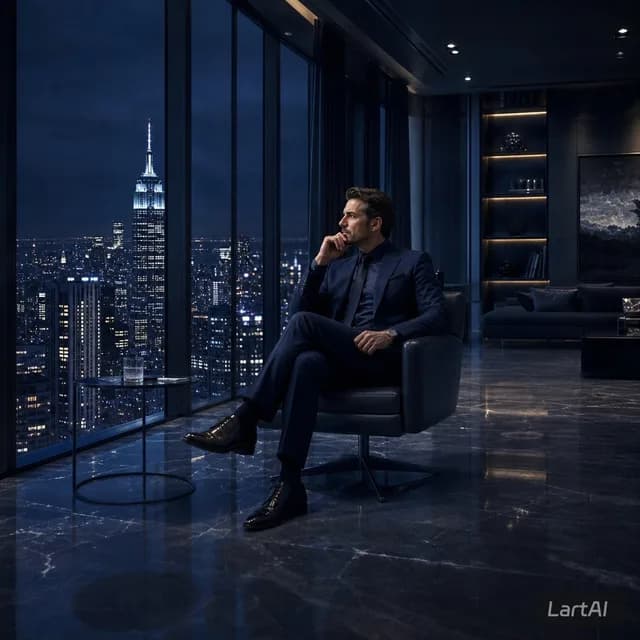 Luxury Penthouse Executive at Night preview image 1