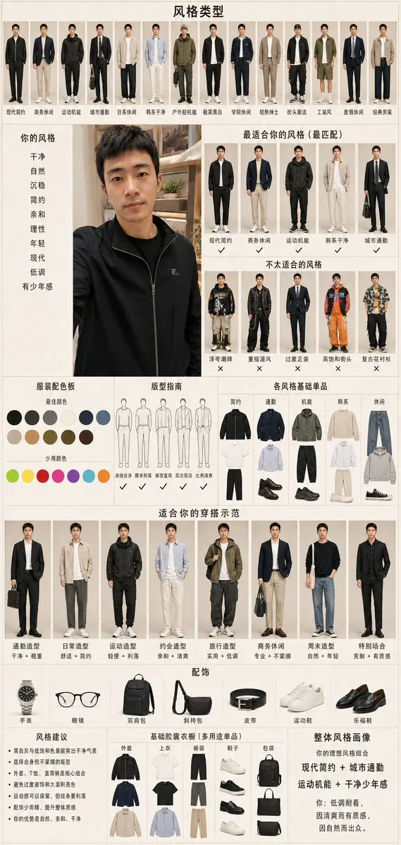 Men's Fashion Style Diagnosis Report preview image 1