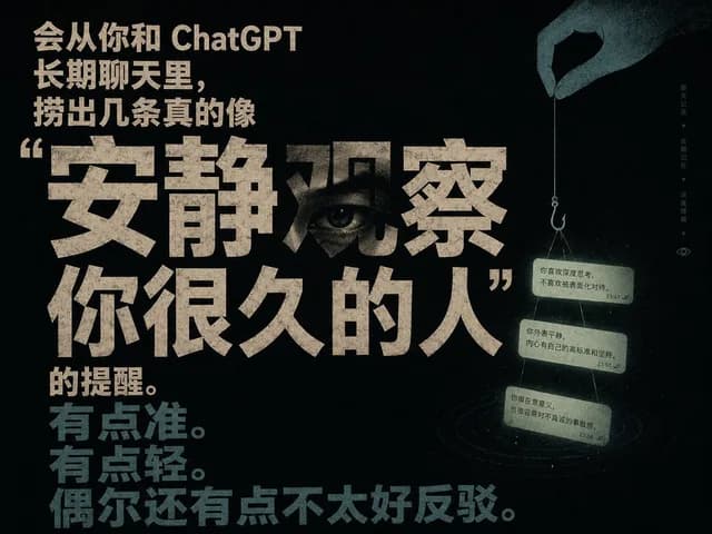 Quiet Observation ChatGPT Memory Poster preview image 1
