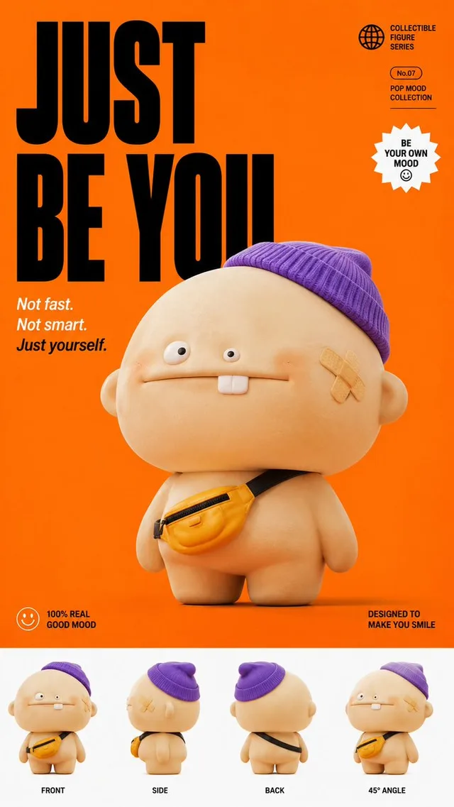 Popmart Style 3D Character Toy preview image 1