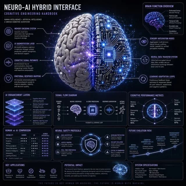 Neuro-AI Hybrid System Infographic preview image 1
