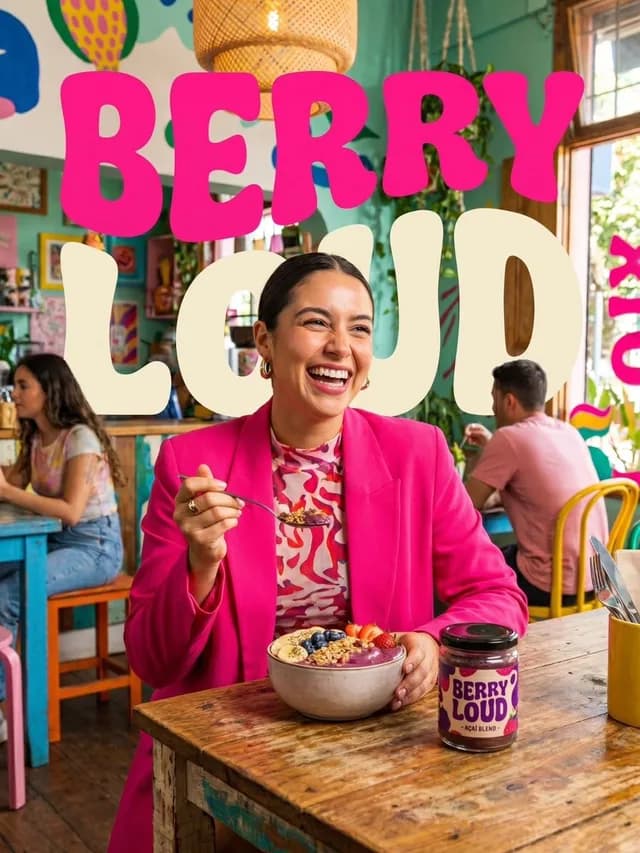 Berry Loud Food Advertisement preview image 1
