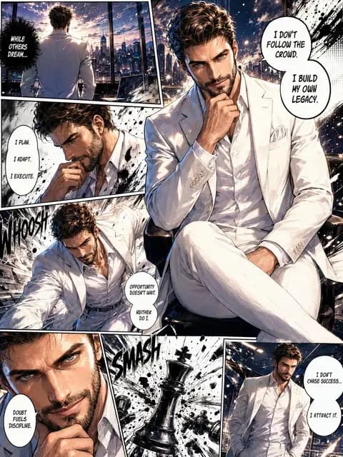 Full Page Manga Illustration preview image 1