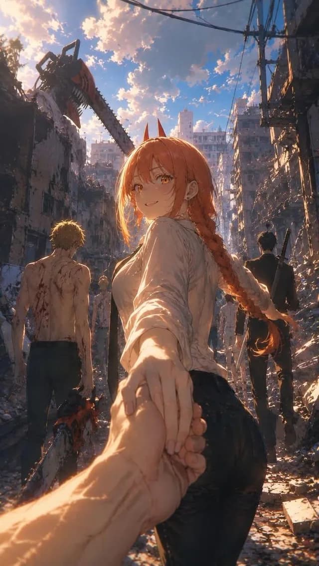 Cinematic Cyberpunk Tokyo Anime Street preview image 1