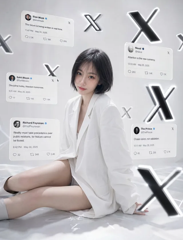 Minimalist Luxury Social Media Portrait preview image 1