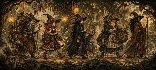 Witchcore Forest Procession preview image 1