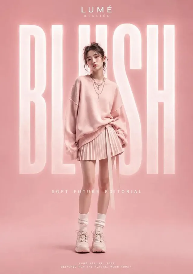 High Fashion Editorial Poster preview image 1