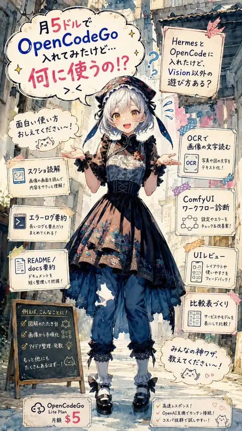 Anime OpenCodeGo Use-Case Poster preview image 1