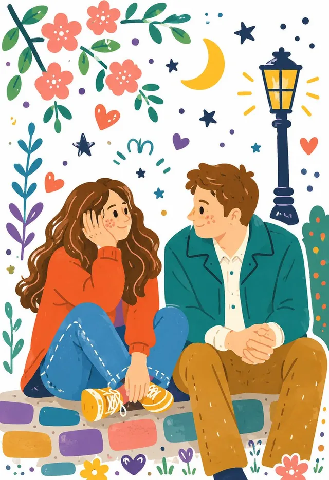 Decorative Folk Illustration Style preview image 1
