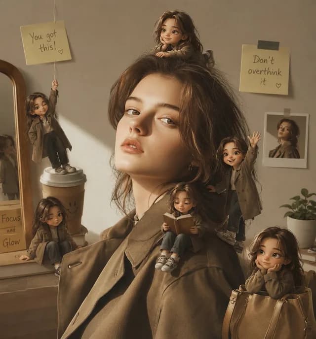 Magical Mini Me Portrait preview image 1