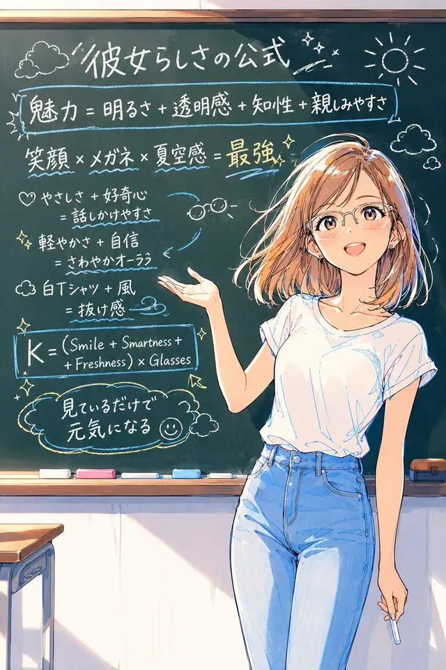 Anime Chalkboard Character Formula preview image 1