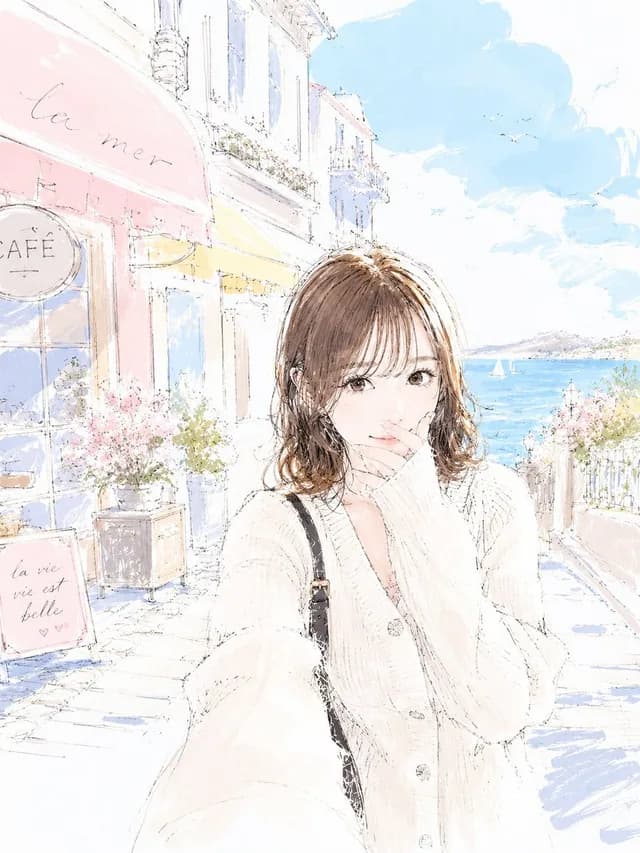 Pastel Sketch Animation Illustration preview image 1