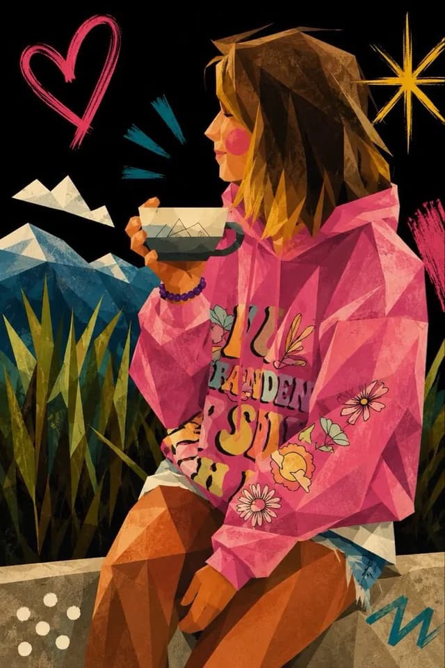 Cubist Minimalist Fashion Portrait preview image 1