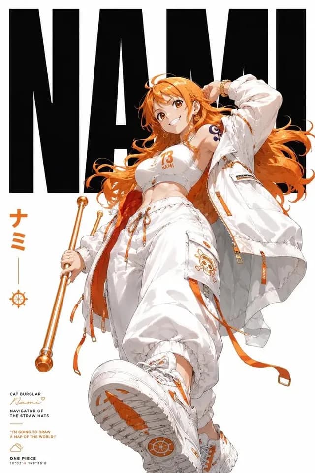动漫街头服饰编辑海报 preview image 1