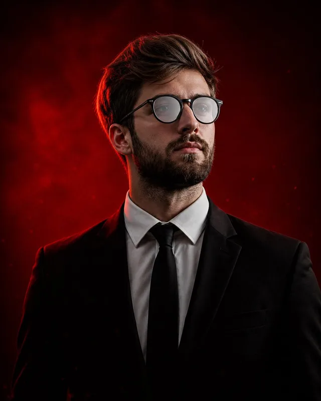 Cinematic Editorial Male Portrait preview image 1