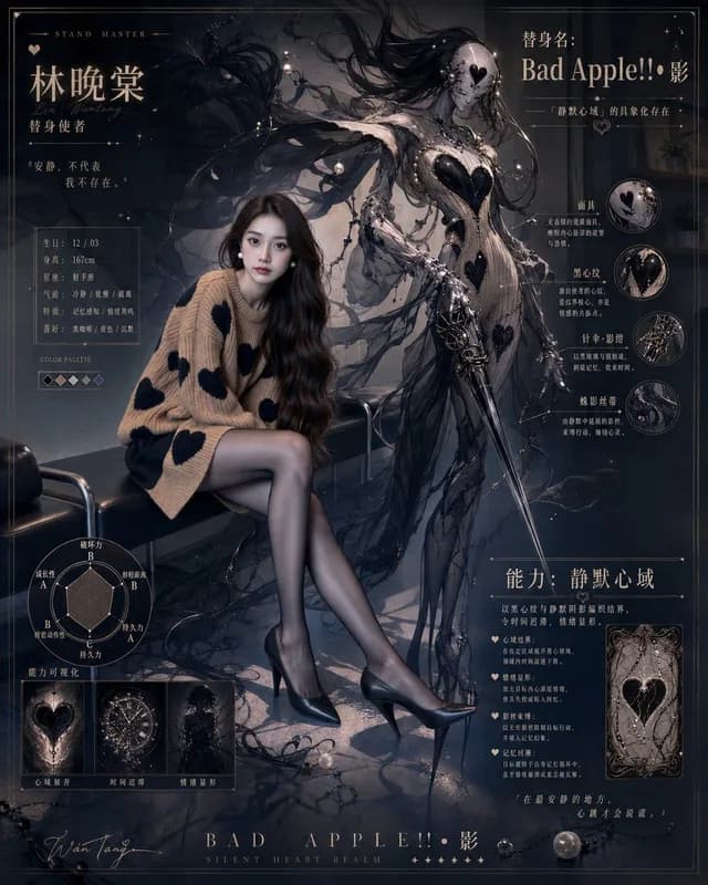 Gothic Stand Guardian Poster preview image 1