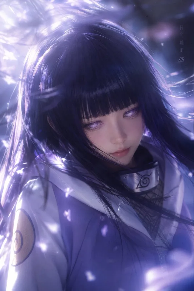 Cinematic Hinata Anime Portrait preview image 1