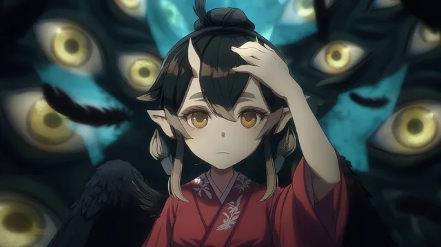 Censored Tengu Girl Among Eyes preview image 1