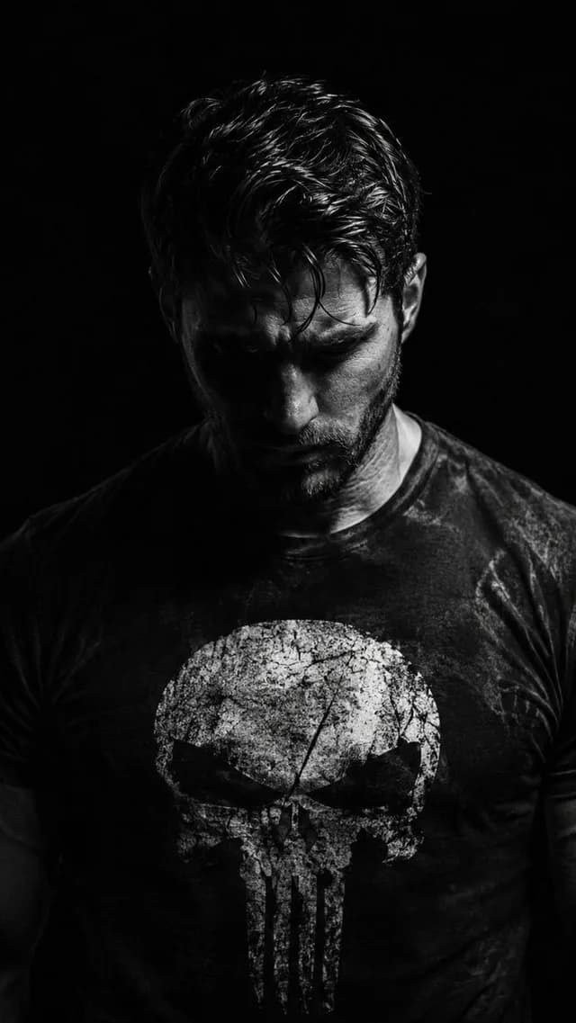 Gritty Chiaroscuro Noir Portrait preview image 1