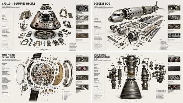 Forensic Luxury Disassembly Poster preview image 1