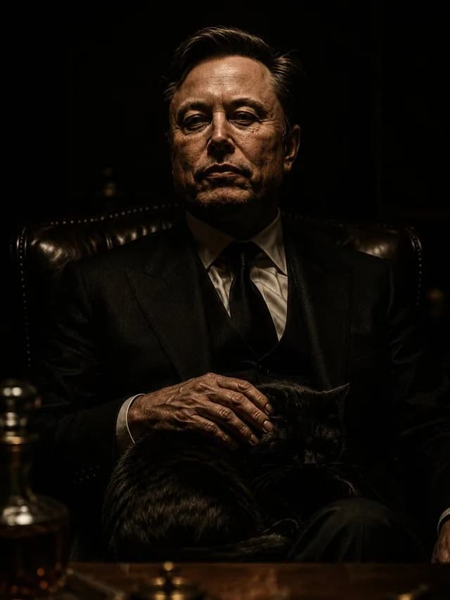 The Dark Godfather Structural Portrait preview image 1