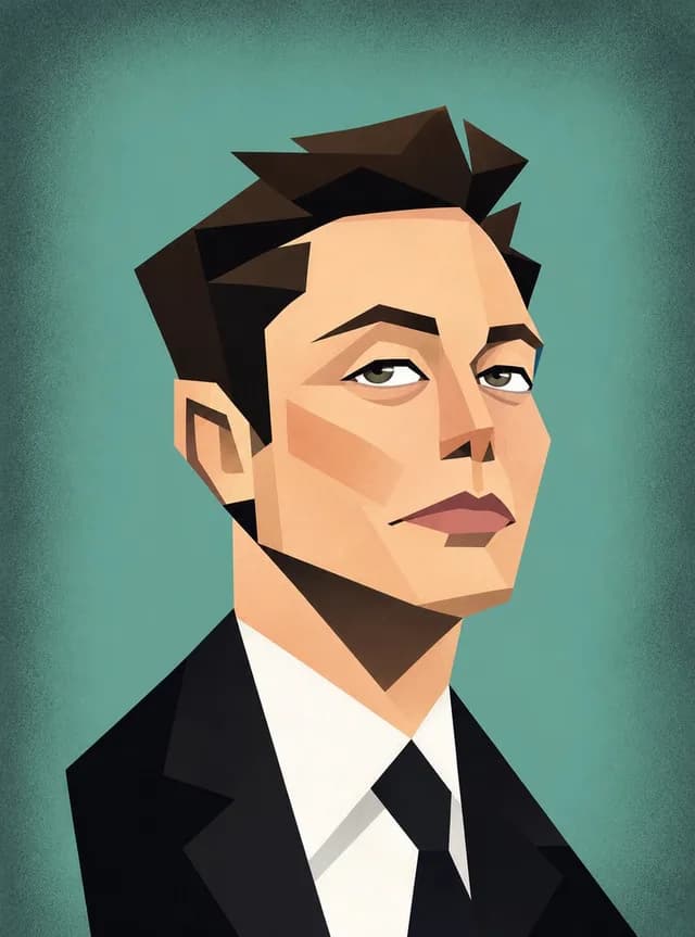 Cubist Vector Caricature Portraits preview image 1