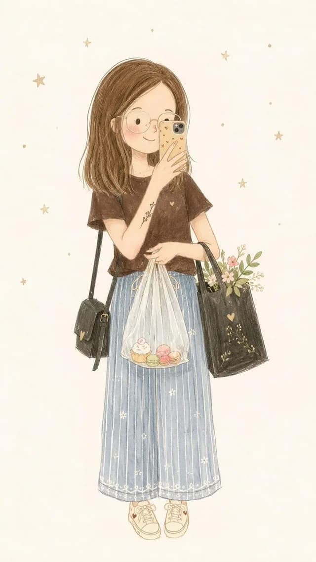 Minimalist Fairy-Tale Children's Illustration preview image 1