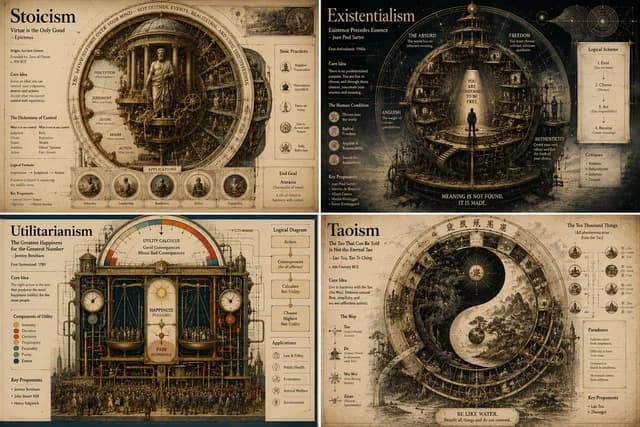 Philosophical Infographic Machine Generator preview image 1