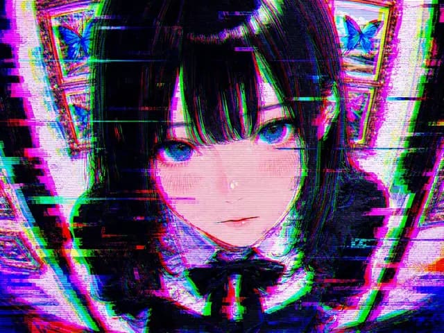 Intense Artistic Glitch Transformation preview image 1