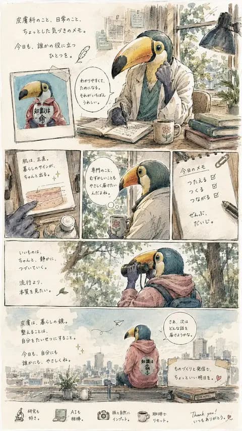 Toucan Dermatologist Diary Manga preview image 1