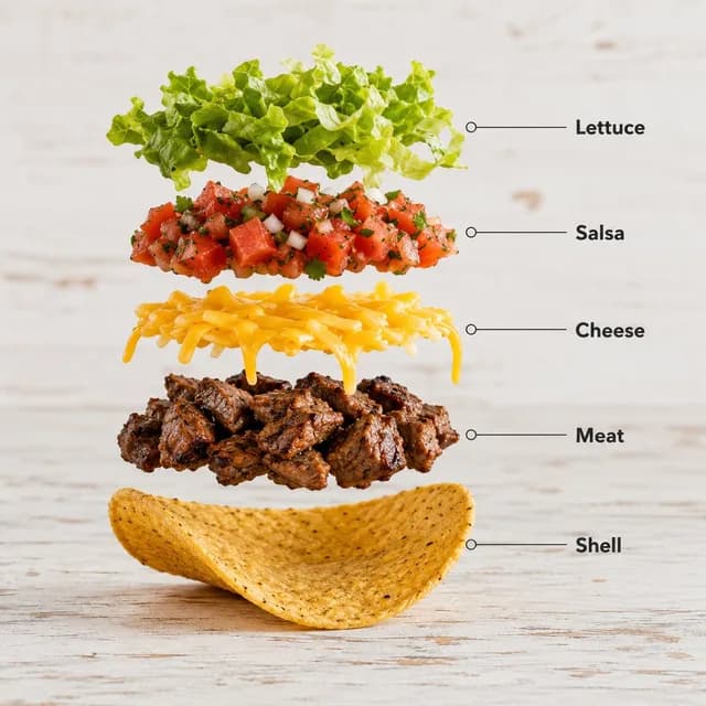 Exploded Food Infographic Composition preview image 1