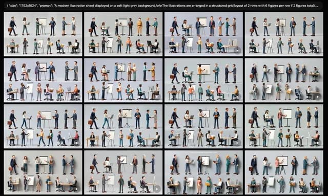 Business Character Sheet Gallery preview image 1