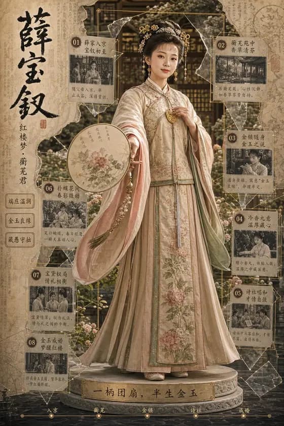 Antique Chinese Noblewoman Poster preview image 1