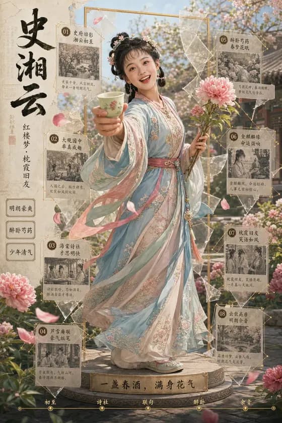 Shi Xiangyun Hanfu Story Poster preview image 1