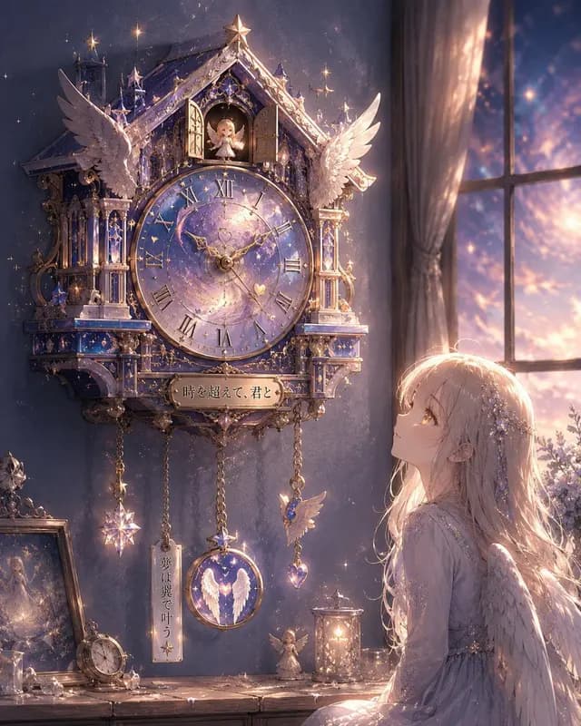 Illustration-to-Clock Transformation Prompt preview image 1