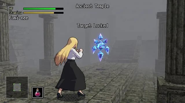 32-bit Low Poly Action RPG Prompt preview image 1