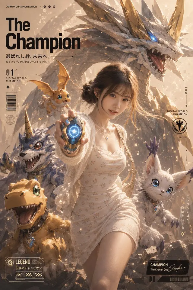 Champion Monster Adventure Poster preview image 1