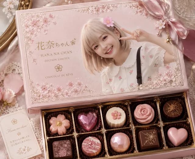 Luxury Pink Chocolatier Gift Box preview image 1
