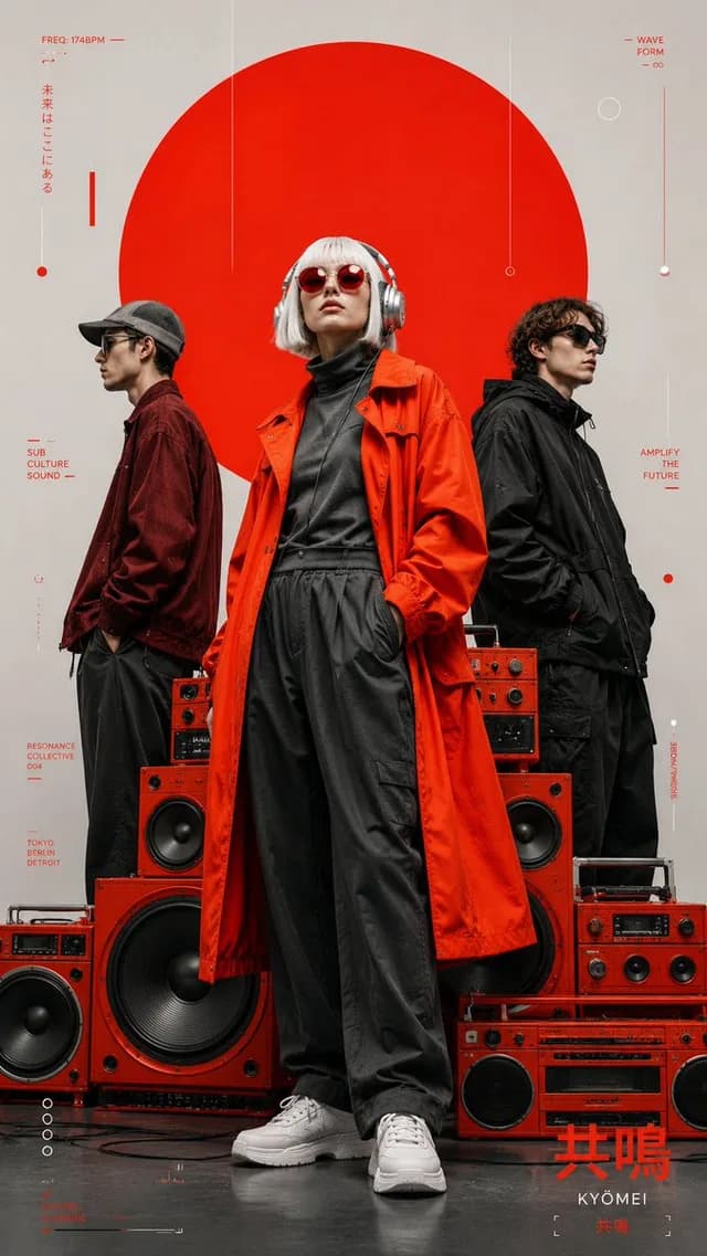 Avant-Garde Electronic Music Poster preview image 1