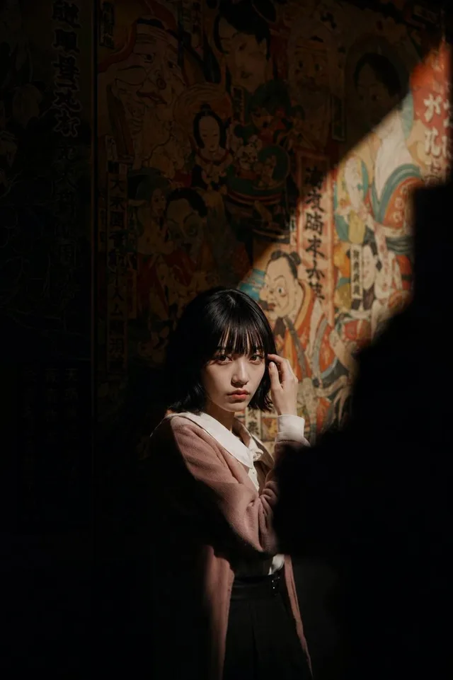 Cinematic Exhibition Room Portrait preview image 1