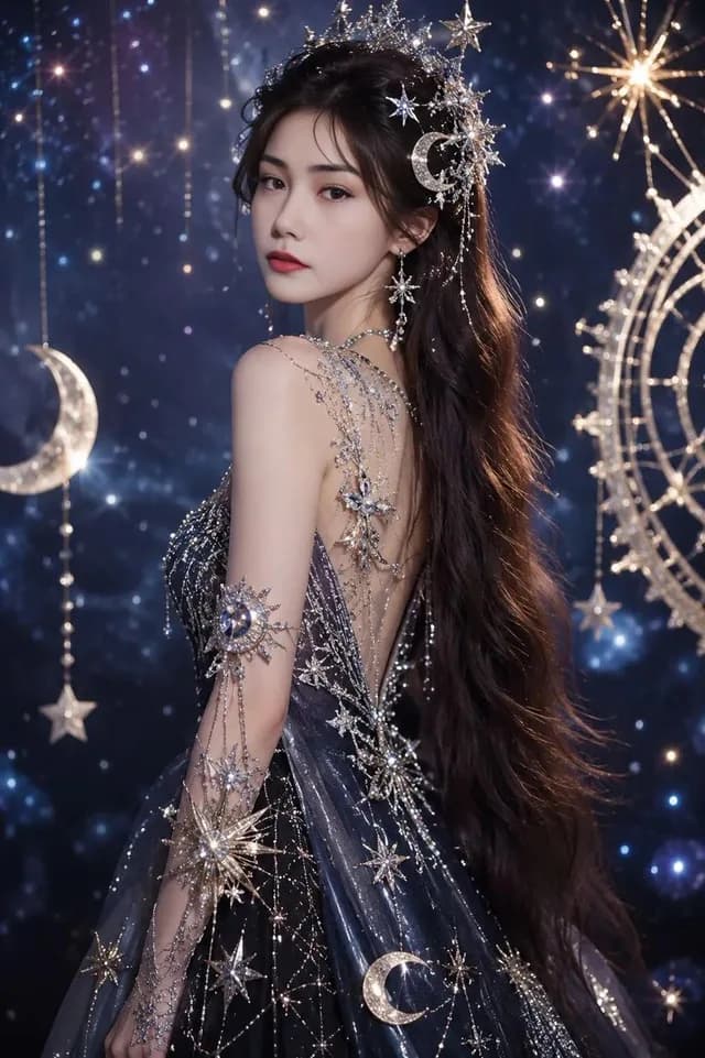 Celestial Fantasy Gown Portrait preview image 1