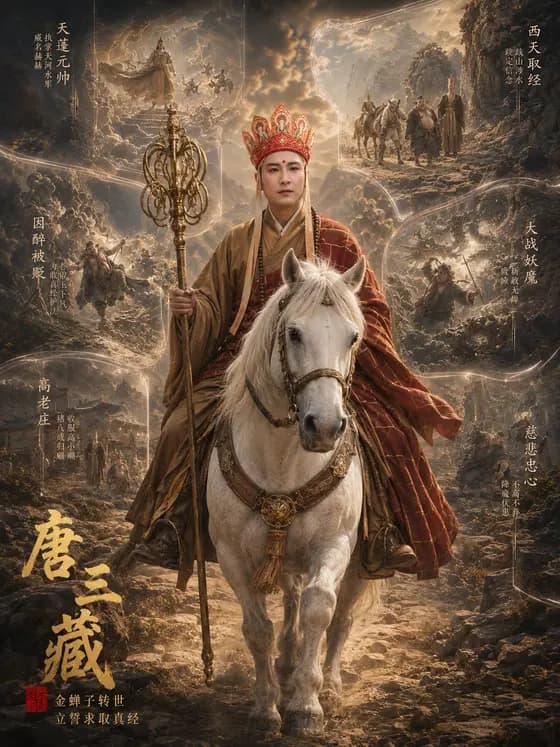 Tang Sanzang Mythic Character Poster preview image 1