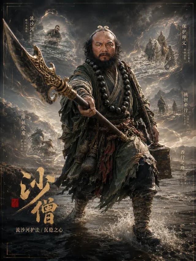 Dark Fantasy Sha Seng Character Poster preview image 1